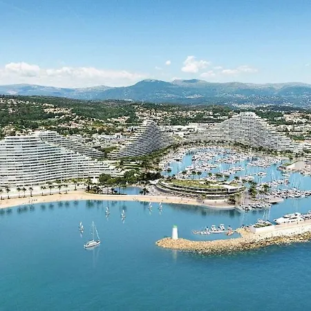 French Riviera Loft Panoramic Sea View, Beachfront * Villeneuve-Loubet